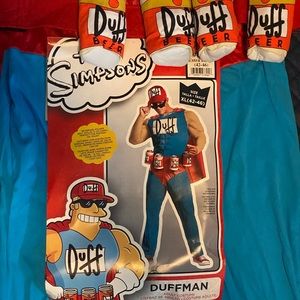 THE SIMPSONS FAVORITE BEER MASCOT. DUFFMAN